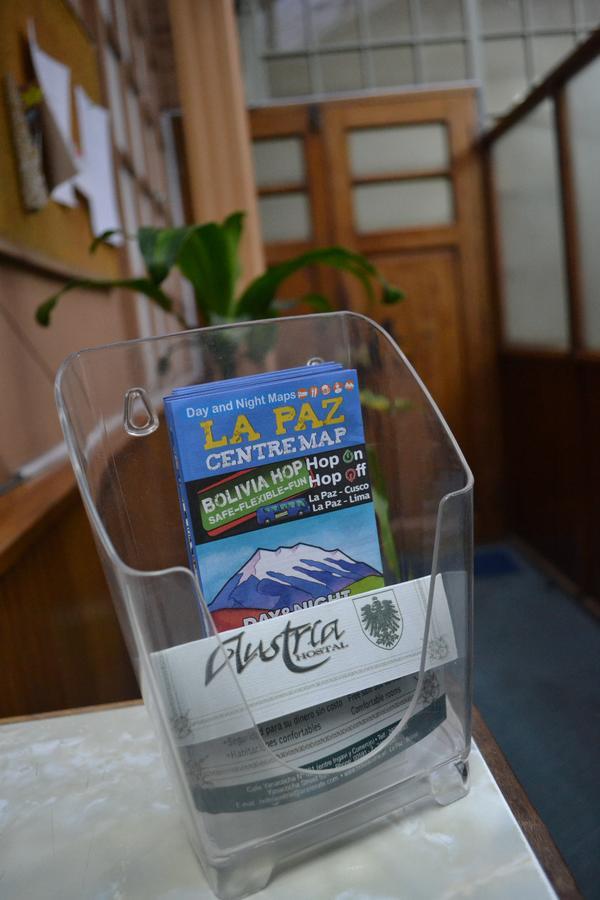 Hostal Austria ลาปาซ ภายนอก รูปภาพ